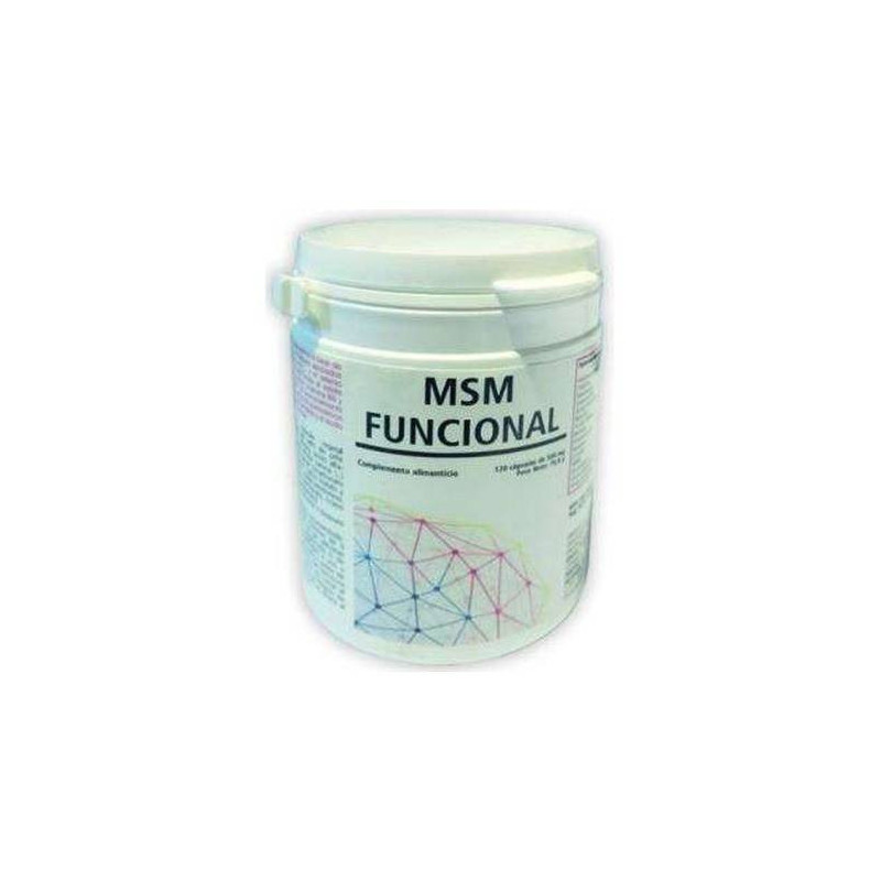 Msm Funcional 500 mg 120 Cápsulas Gheos