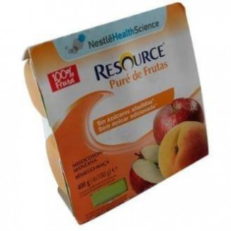 Resource Pure De Frutas Meloco-manza Pack 12x4 Tarri Meritene