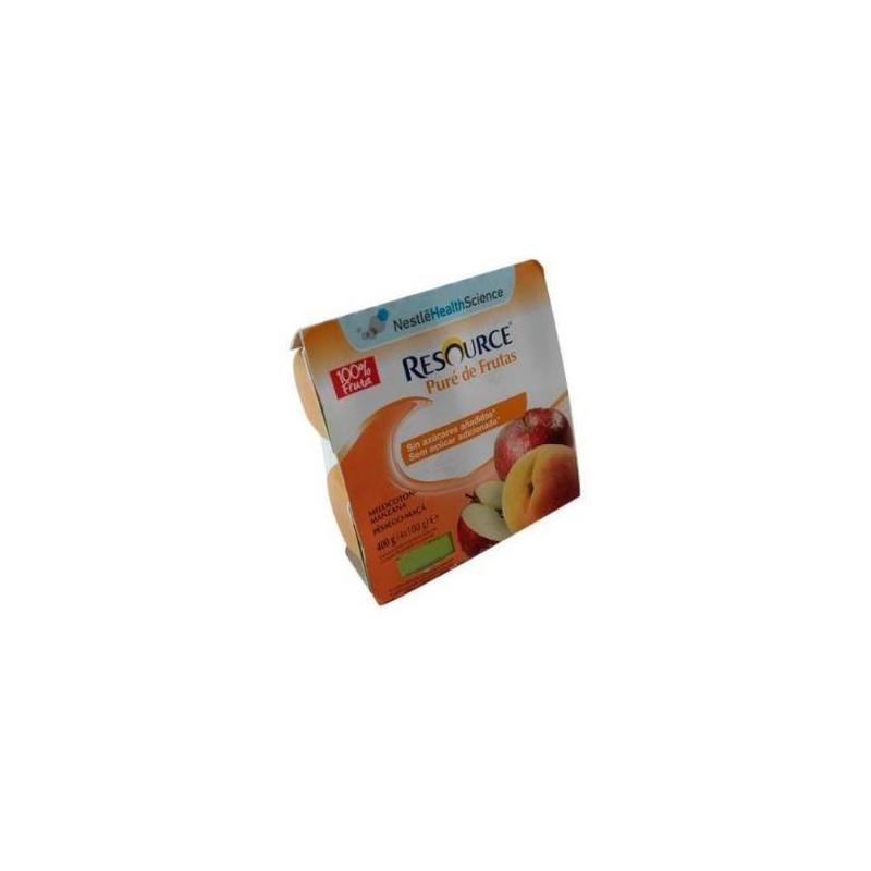 Resource Pure De Frutas Meloco-manza Pack 12x4 Tarri Meritene