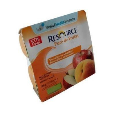 Resource Pure De Frutas Meloco-manza Pack 12x4 Tarri Meritene