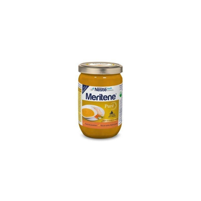 Meritene Pure Pavo Con Arroz Y Zanahorias 300 gr Meritene