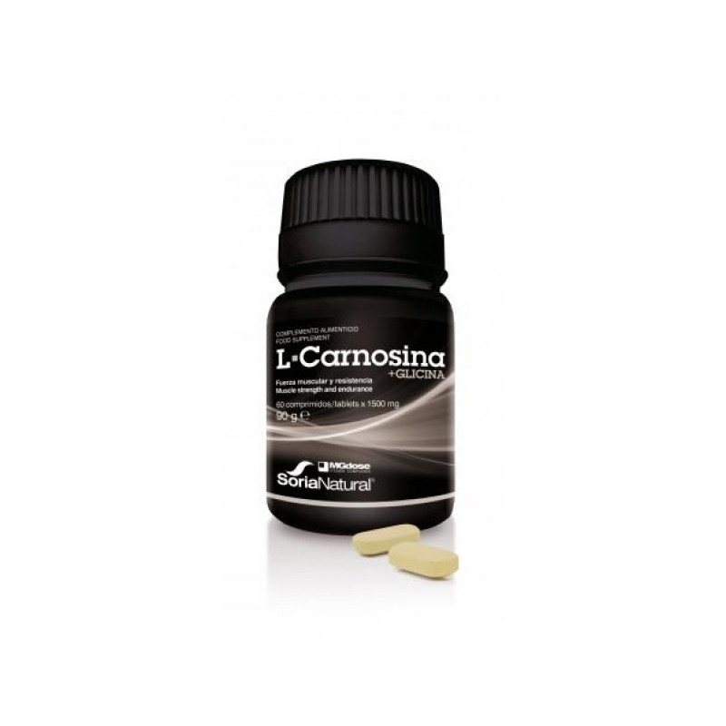 L-carnosina +Glicina 60 Comprimidos mgdose