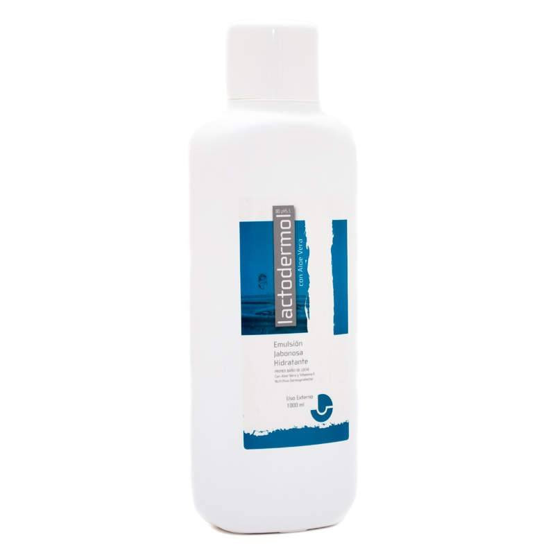 Lactodermol pH5 Emulsión Jabonosa Hidratante con Aloe Vera 750ml Unipharma