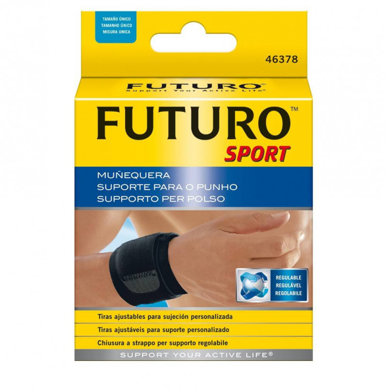 Futuro Sport Muñequera Ajustable Talla Única