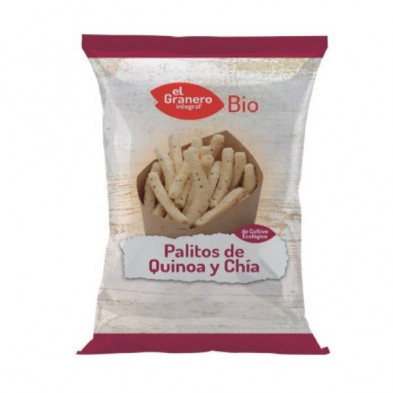 Palitos De Quinoa Y Chia Bio 75 gr El Granero