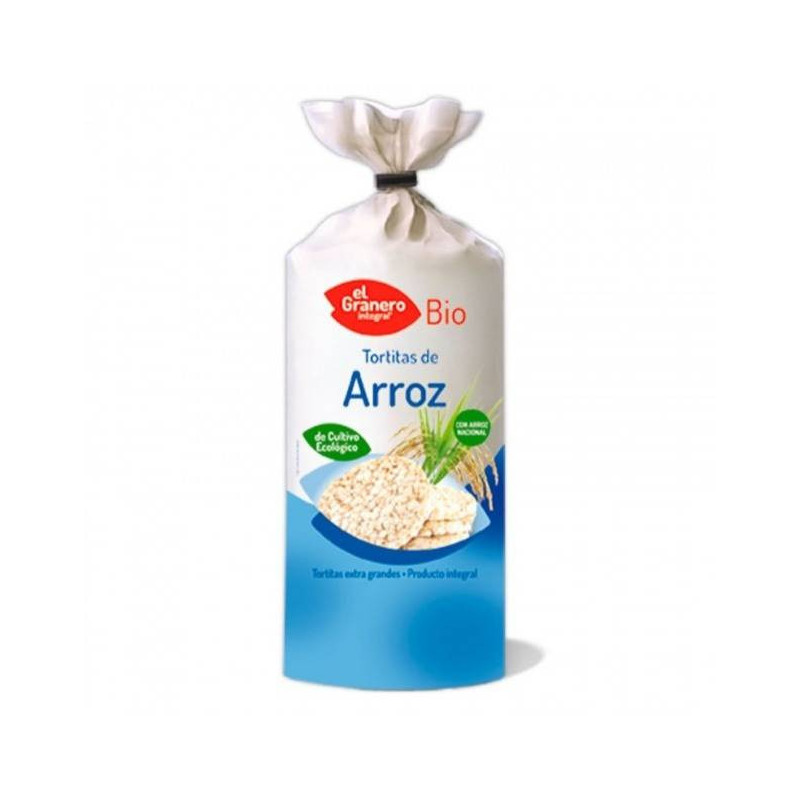 Tortitas De Arroz Bio 115 gr El Granero