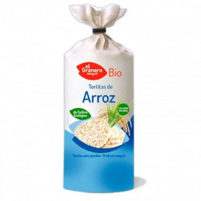 Tortitas De Arroz Bio 115 gr El Granero