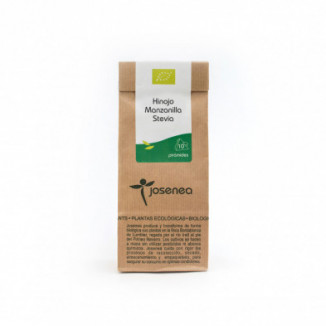 Hinojo-Manzanilla-Stevia Bio Bolsa 10 Piramides Josenea