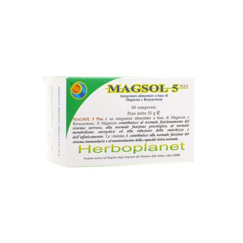 Magsol 5 Plus 60 Comprimidos Herboplanet