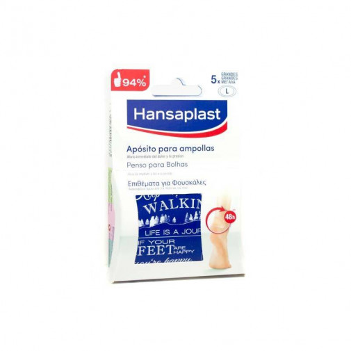 Apósitos Grandes Para Ampollas 5Uds Hansaplast