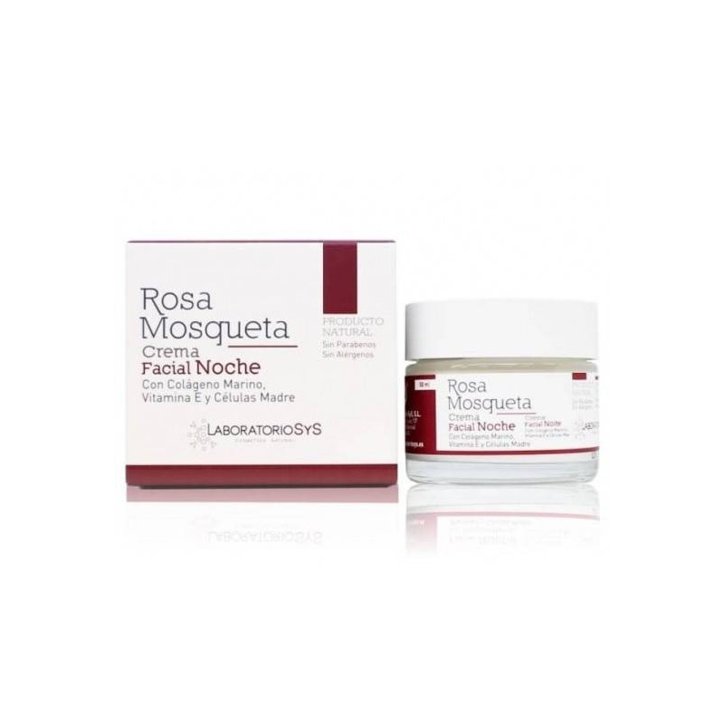 Crema Facial Noche Rosa Mosqueta 50 ml Laboratorio SyS