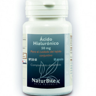 Acido Hialuronico 50 mg 60 Cápsulas Naturbite