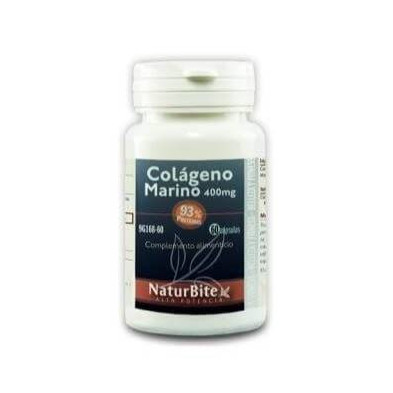 Colageno Marino 400 mg 60 Cápsulas Naturbite