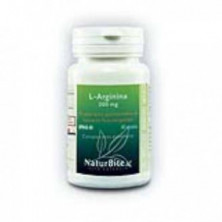 L-arginina 500 mg 60 Cápsulas Naturbite