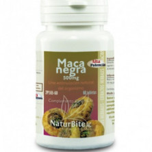 Maca Negra Andina 500 mg 60 Comprimidos Naturbite