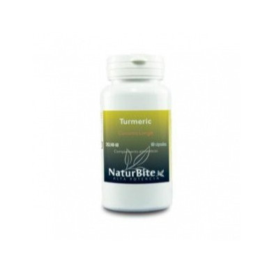 Turmeric (Curcuma) 500 mg 60 Cápsulas Naturbite