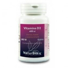 Vitamina D2 400 UI 60 Comprimidos Naturbite