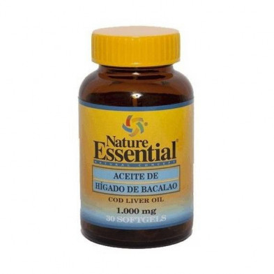 Aceite Higado De Bacalao 1000 mg 30 Perlas Nature Essential