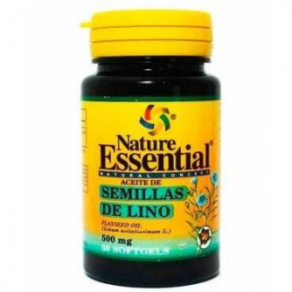 Aceite De Semillas De Lino 500 mg 50 Perlas Nature Essential