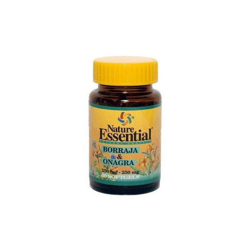 Borraja+Onagra 500 mg 50 Perlas Nature Essential