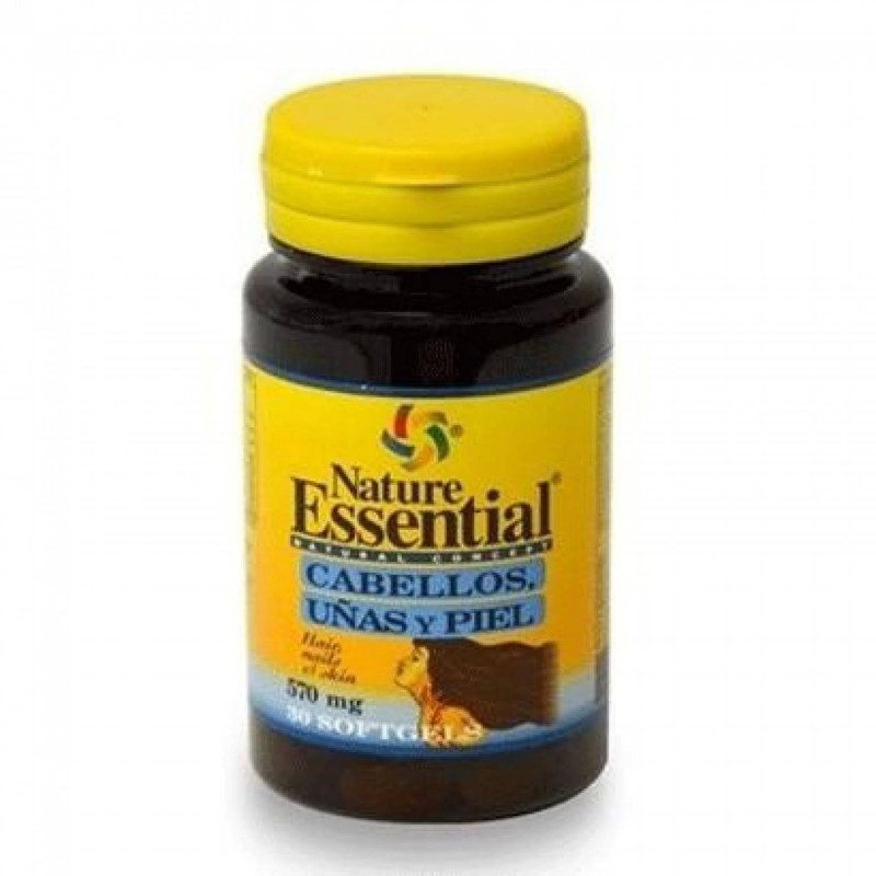 Cabellos Uñas Y Piel 540 mg 60 Perlas Nature Essential