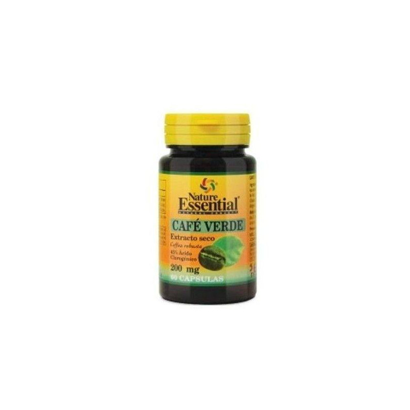 Cafe Verde 200 mg (Ext. Seco) 60 Cápsulas Nature Essential