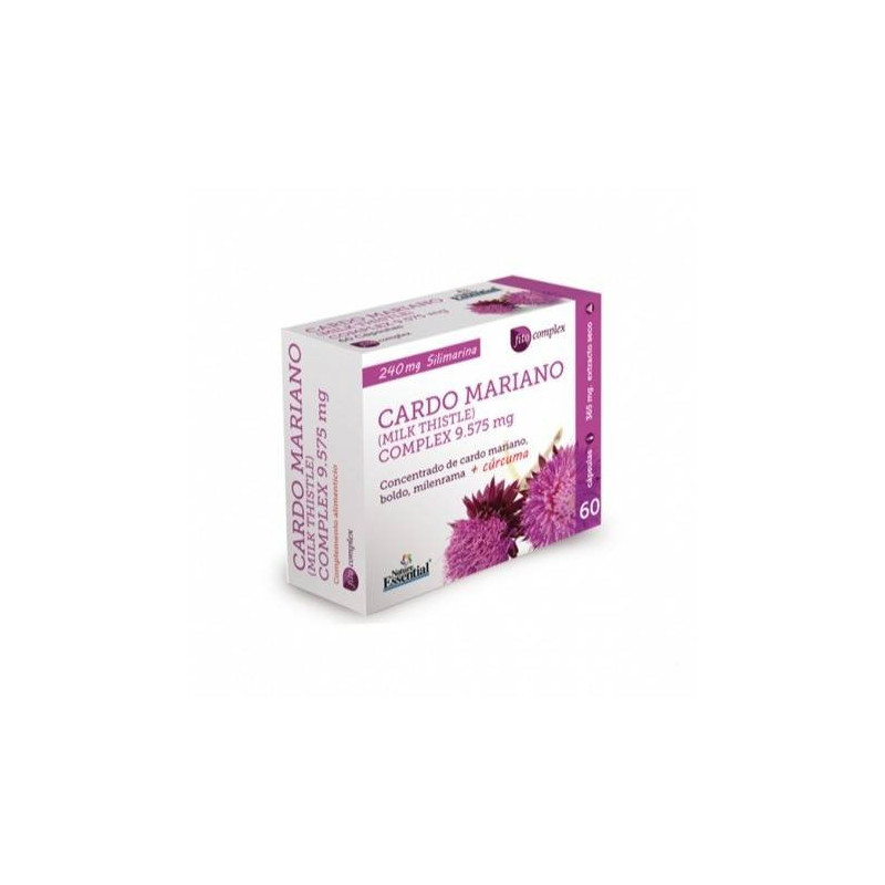 Cardo Mariano Complex 390 mg 60 Cápsulas Nature Essential