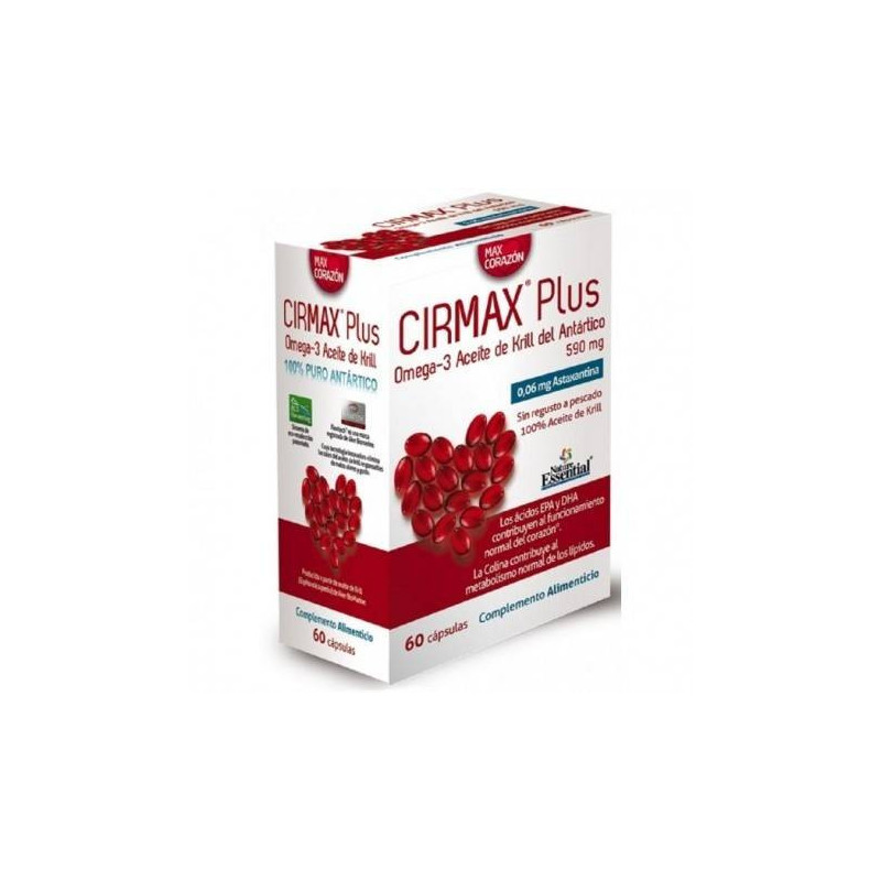 Cirmax (Krill Oil) 590 mg 60 Perlas Nature Essential