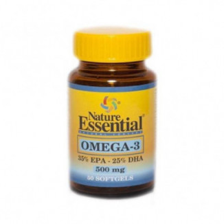 Omega-3 500 mg 50 Perlas (EPA 35%/DHA 25%) Nature Essential