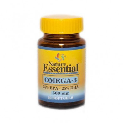 Omega-3 500 mg 50 Perlas (EPA 35%/DHA 25%) Nature Essential