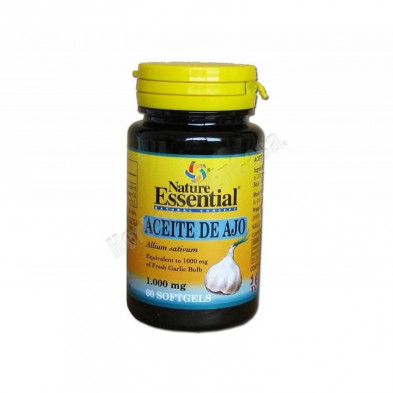 Aceite De Ajo 1000 mg 60 Perlas Nature Essential