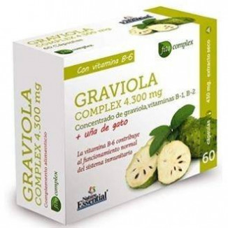 Graviola Complex 4300 mg 60 Cápsulas Nature Essential