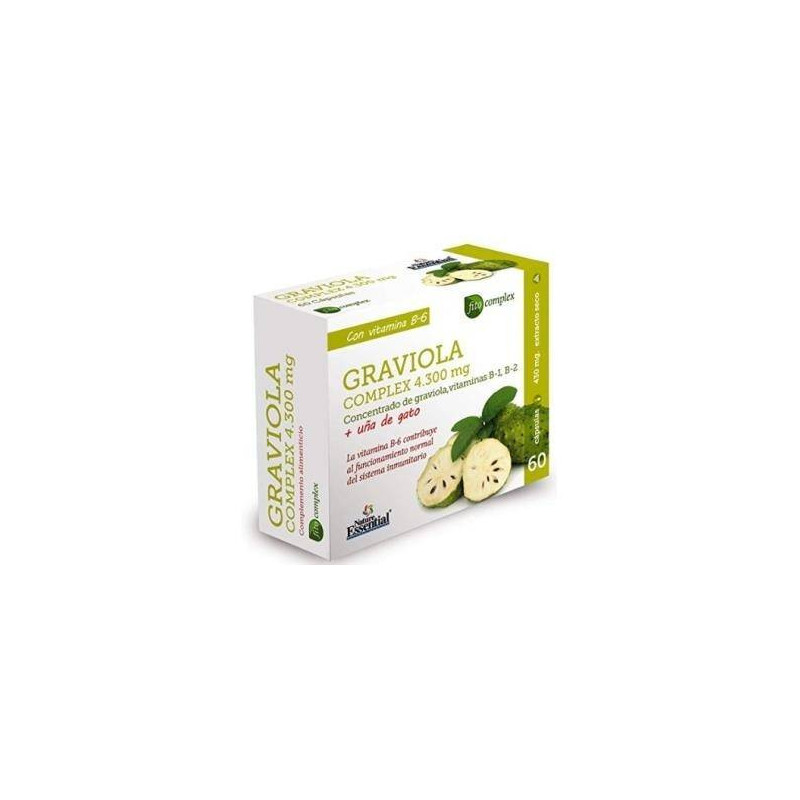 Graviola Complex 4300 mg 60 Cápsulas Nature Essential