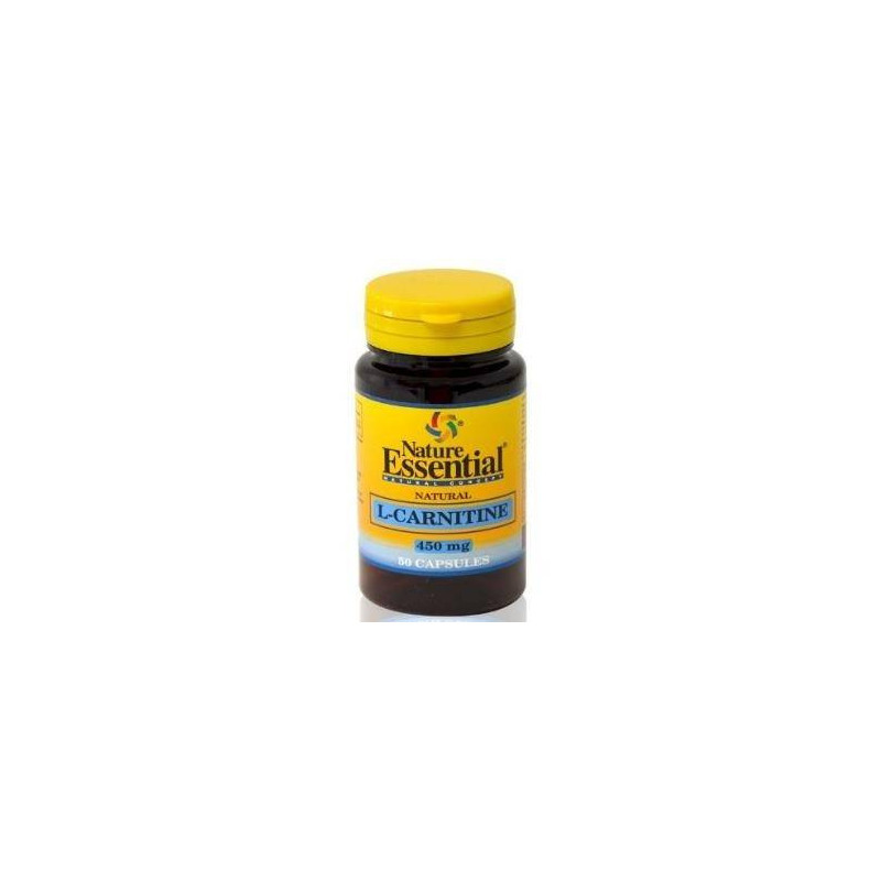 L-Carnitina 450 mg 50 Cápsulas Nature Essential