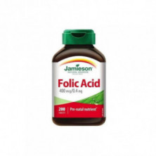 Acido Folico 400 Mcg 200 Comprimidos Jamieson