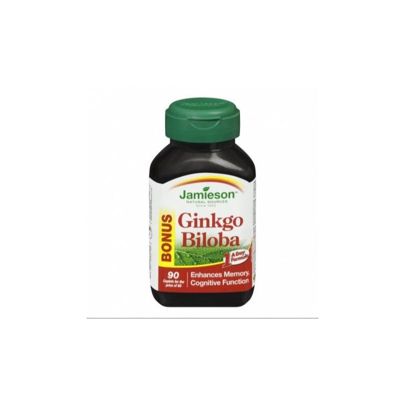 Ginkgo Biloba 80 mg 90 Comprimidos Jamieson