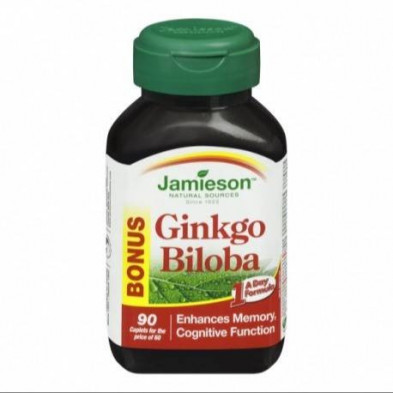 Ginkgo Biloba 80 mg 90 Comprimidos Jamieson