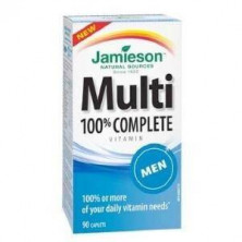 Multi 100% Complete Hombres Multivitaminas 90 Comprimidos Jamieson