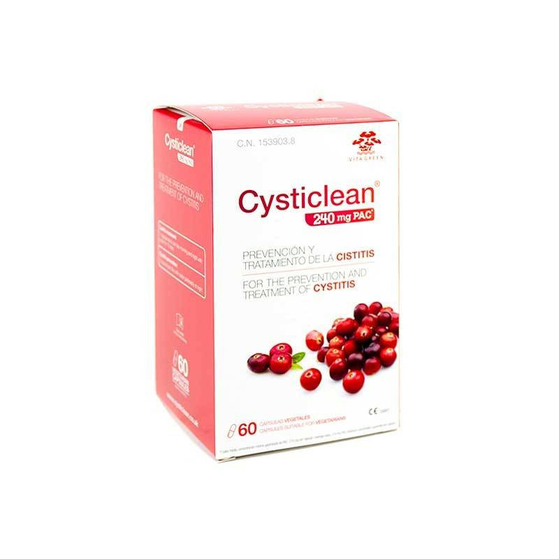 Cysticlean 60 Cápsulas 240 mg