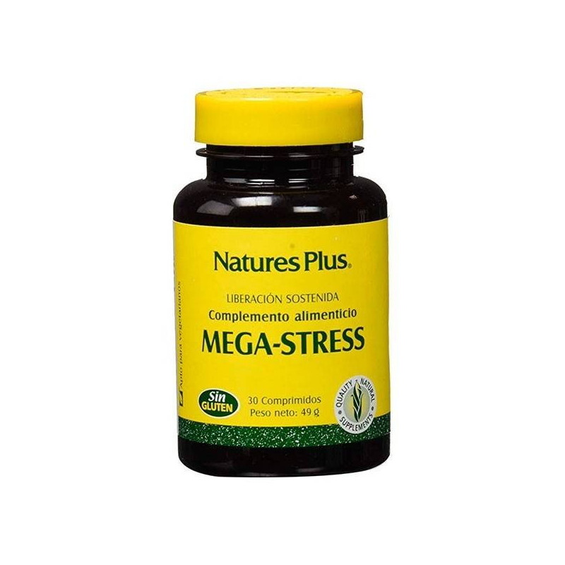 Mega Stress 60 Comprimidos Natures Plus