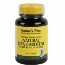 Natural Betacaroteno 90 Perlas Natures Plus