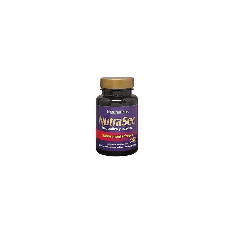 Nutrasec 30 Comprimidos Masticables Natures Plus