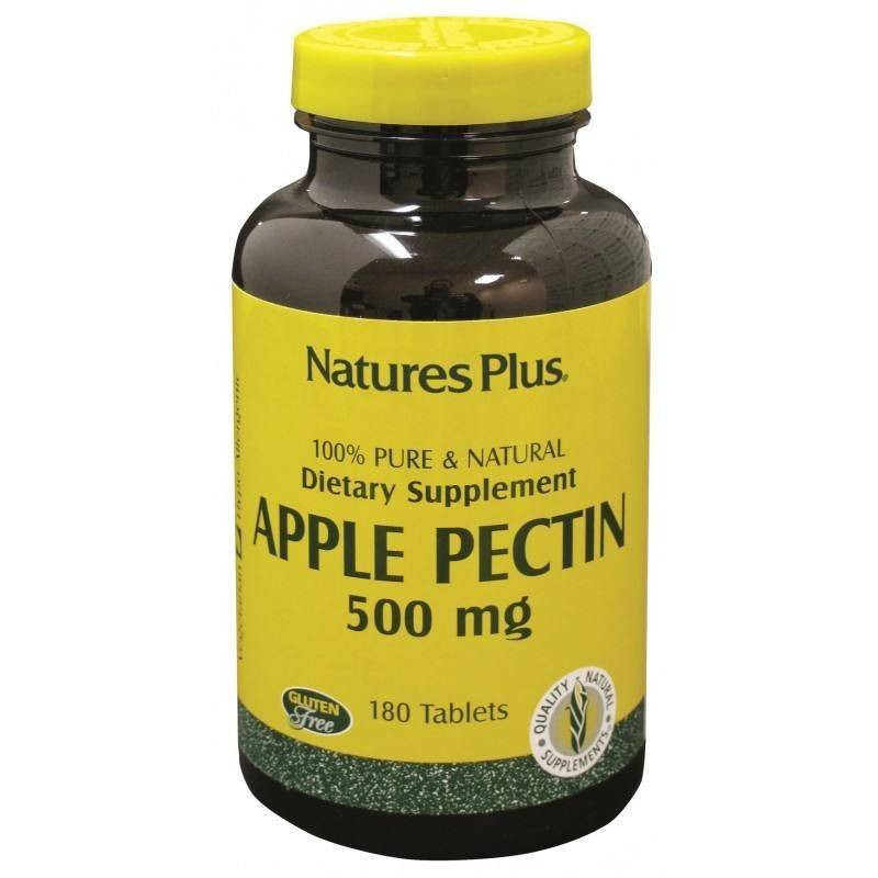 Pectina De Manzana 500 mg 180 Comprimidos Natures Plus