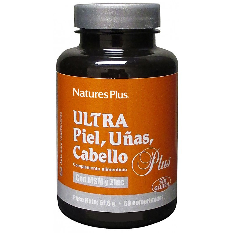 Ultra Piel Cabello Y Uñas 60 Comprimidos Natures Plus