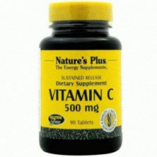 Vitamina C 500 mg + Escaramujo 90 Comprimidos Natures Plus