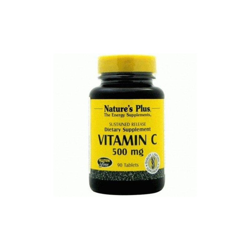 Vitamina C 500 mg + Escaramujo 90 Comprimidos Natures Plus