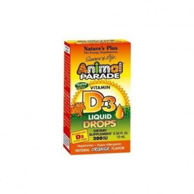 Animal Parade Vitamina D3 Gotas 10 ml Natures Plus