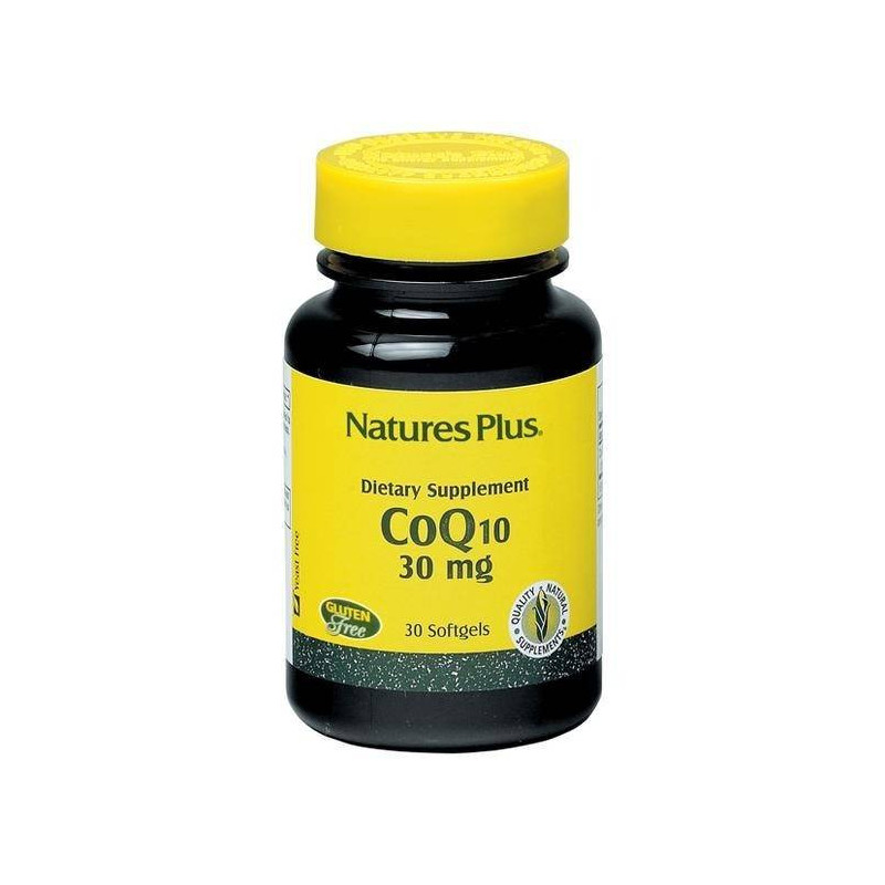 Coenzima Q10 30 mg 30 Perlas Natures Plus