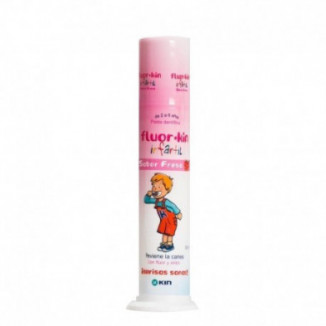 Fluor Kin Pasta Dental Infantil Sabor Fresa 100ml