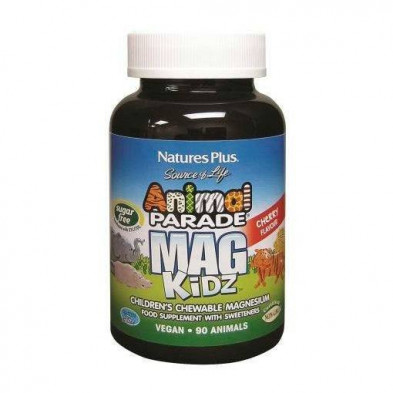 Animal Parade Mag Kidz 90 Comprimidos Masticables Natures Plus